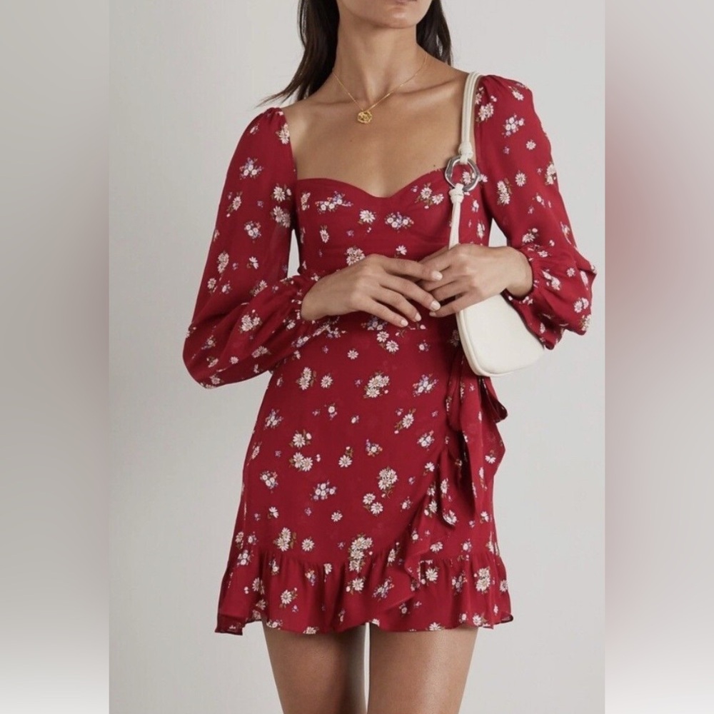 NWOT Reformation Cammi Dress in Cassia - Sz 10